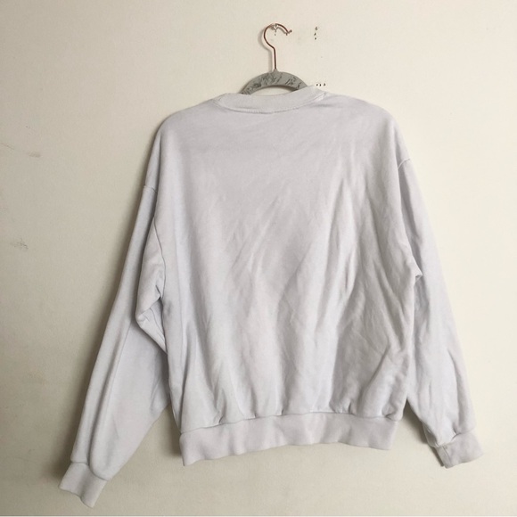 Alo Yoga Accolade Crew Neck Pullover White S - Picture 9 of 15